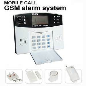 理性的なホーム セキュリティー/家 GSM SMS の無線警報システム