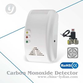 切断弁、ファンが付いているセリウムの半導体のガス探知器警報音/フラッシュ警報