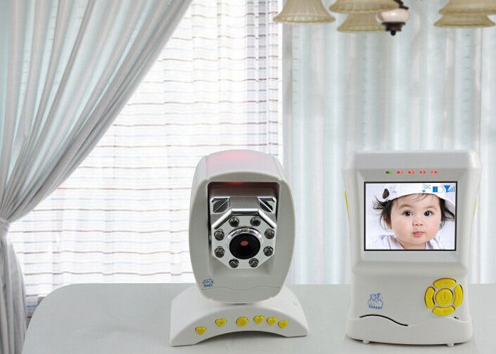 ビデオ、300m の間隔が付いている赤外線 LED デジタルの対面話の赤ん坊のモニター
